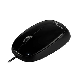 [7506215928830-A] Mouse Alambrico Acteck Conector Usb Negro 1000 Dpi Ac-928830