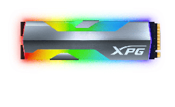 [4711085930149-A] UNIDAD SSD M.2 XPG SPECTRIX S20 RGB PCIe 500GB ASPECTRIXS20G-500G-C