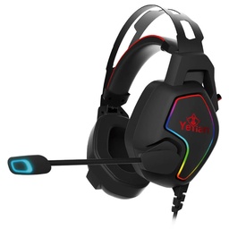 [YDV-33403] Diadema Gamer Yeyian Ydv-33403 Vicious Usb/3.5mm/rgb/omni/micro/negro