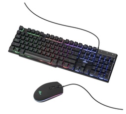 [7503033057407-Y] Kit Phoenix Yeyian Ykp-20705 Mouse Y Teclado Gamer Led Alambrico