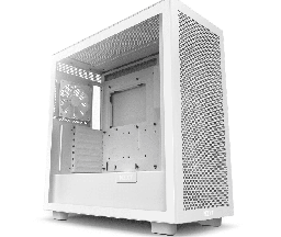 [dim-CM-H71FW-01] Gabinete  NZXT H7 Flow Mt Mini-itx/eatx Tg 2ven S/ft W Cm-h71fw-01