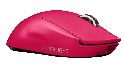 [097855159830-L] Mouse                                                                                                                                                                                                                                                                                                                                                                                                                                                                                                                                                                                                                                                                                                                                                                                                         Logitech Pro X Superlight Lightspeed Hero Magenta (910-005955)