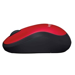 [097855094278-L] Mouse Logitech M185 Rojo Inalambrico Usb (910-003635)