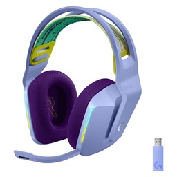 [097855157195-L] Diadema Logitech G733 Lightspeed Wireless Rgb Gaming Lila 981-000889