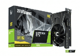 [Dim-ZT-T16520F-10L] TARJETA DE VIDEO ZOTAC NVIDIA GEFORCE GTX 1650 GAMING OC 4GB GDDR6 PCI EX ZT-T16520F-10L