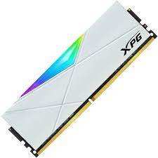 [4711085931023-X] Mem Ddr4  Xpg Spectrix D50 8gb 3200 Blanc Rgb(ax4u32008g16a-sw50)