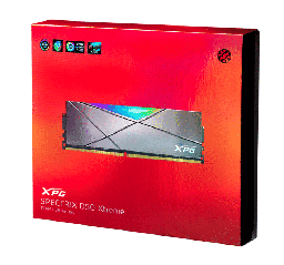[4711085933683-X] Mem Ddr4 Xpg D50 Extreme 16gb Rgb 4800mhz Kit 2 (ax4u48008g19k-dgm50x)