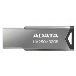 [4713218468802-A] Memoria Flash Adata Uv250 32gb Usb 2.0 Plata (auv250-32g-rbk)