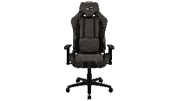 [Dim-28104] SILLA GAMING AEROCOOL AEROSUEDE BARON IRON BLACK MAX 125KG RECLINABLE 180° 2D