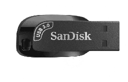 [619659182328-S] Memoria Flash Sandisk Ultra Shift 128gb Negra 3.0 (sdcz410-128g-g46)