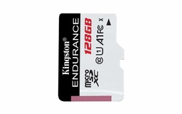 [740617290141-K] Memoria Micro Sdxc Endurance 95r C10 Kingston A1 Card Only(sdce/128gb)