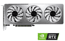[Dim-GV-N3060VISION] TARJETA DE VIDEO GIGABYTE NVIDIA GEFORCE RTX 3060 VISION OC 12GB GDDR6 3XWINDFORCE GV-N3060VISION rev2
