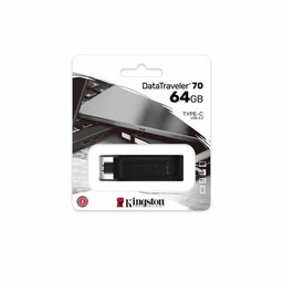 [740617305302-K] Memoria Flash Kingston 64 Gb Usb-c 3.2 Gen 1 (dt70/64gb)