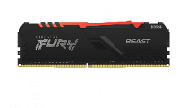 [740617319668-K] Memoria                                                                                                                                                                                                                                                                                                                                                                                                                                                                                                                                                                                                                                                                                                                                                                                                                                                                                                                                                                                                                                                                                                                                                                                                                         Ddr4 Kingston Fury Beast Rgb 8gb 2666mhz Dimm (kf426c16bba/8)