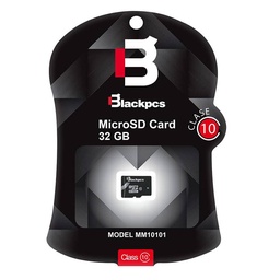 [7500462768119-B] MEMORIA MICRO SDHC BLACKPCS 32GB CLASE 10 (MM10101-32)