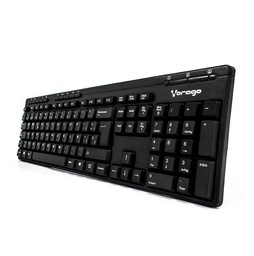 [7502266670681-V] Teclado Vorago Kb-202 Multimedia Usb Negro