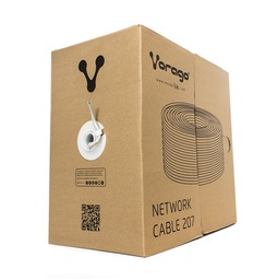 [7502266673330-V] Bobina                                      Cable Vorago Cab-207 Utp Cat5 Gris 305 Mts
