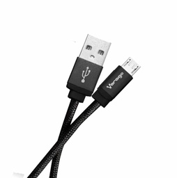 [7502266677628-V] Cable  Vorago Cab-212 Usb A Micro Usb 2 Metros Negro