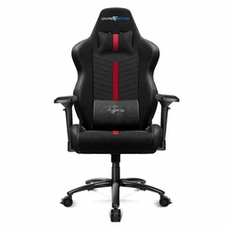 [7502266678021-G] Silla                                                                                                                                Game Factor Tela Reclinable 4d, Metal Negro/rojo Cgc601-rd