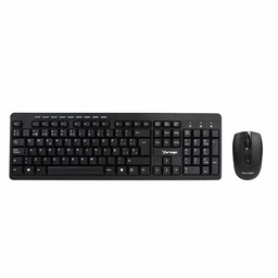 [7502266678625-V] Kit  Teclado Y Mouse Vorago Km-304 Inalambrico Multimedia Negro