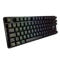 [7502266678779-G] Teclado  Mecanico Tkl Game Factor Rgb, Usb Negro, Switch Red Kbg500-rd