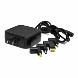 [7502266679370-V] Cargador Universal Vorago P/laptop 65w 4 Puntas Intercambiables Au-405