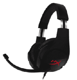 [Dim-28187] HEADSET PARA GAMING HYPERX CLOUD STINGER  BLACK CON MICROFONO 3.5MM