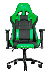 [KLTX-413] SILLA PARA GAMING KULTEC  X SERIES  NEGRO VERDE MAX 120KG KLTX-313 KLTX-413 (VERDE)
