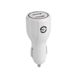 [7503030358620-G] Cargador  Para Coche Getttech Gcc-2u22-01 Juno 2 Puertos Usb Carga Rap