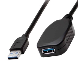 [766623150712-M] Cable  Usb V3.0 Manhattan Ext Activa A Macho-a Hembra 5.0 Mts 150712