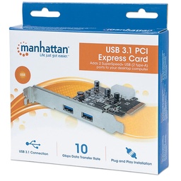 [766623151795-M] Tarjeta                                                                                                                                                                                                                                                                                                                                                                                                                                                                                                                                                                                                                                                                                                                                            Usb 3.0 Manhattan Pci Express 2 Ptos 151795