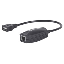 [766623179300-M] Cable  Usb Manhattan Extension Activa 60m Via Rj45 179300