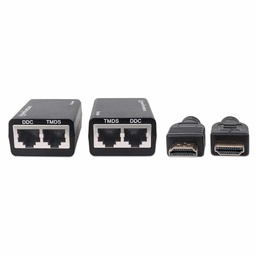[766623207386-M] Extensor  Video Hdmi Manhattan, 30m Via Cat 5/6 207386