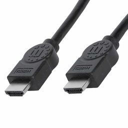 [766623323239-M] Cable  Video Hdmi Manhattan 1.4 M-m  5.0m+ethernet 323239