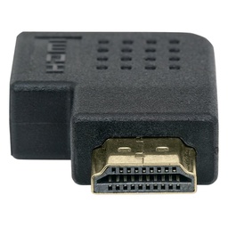 [766623353489-M] Adaptador  Hdmi Hembra A Macho Manhattan Angulo Izq De 90 Grados 353489