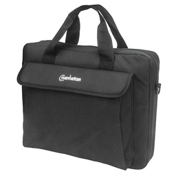 [766623439893-M] Maletin  Manhattan Portafolio London 14.1´ Negro Resiste Agua 439893