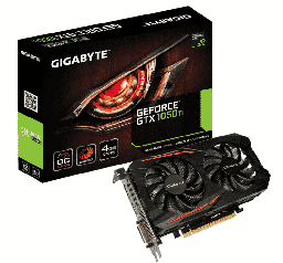 [Dim-GV-N105TOC-4GD] Tarjeta   De Video Gigabyte Nvidia Geforce GTX 1050 Ti OC 4gb GDDR5 128 Bits Gv-n105toc-4gd