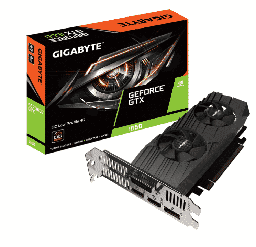 [Dim-GV-N1656OC-4GL] Tarjeta   De Video Gigabyte Nvidia Geforce GTX 1650 OC Low Profile 4gb GDDR6 PCI Ex Gv-n1656oc-4gl