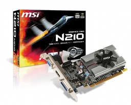 [816909074901-M] Tarjeta De Video Msi Geforce N210-md1g/d3 G210 1gb Ddr3 Hdmi-dvi-dsub