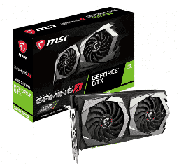[Dim-MSI1650S] Tarjeta   De Video MSI Nvidia Geforce GTX 1650 Super Gaming X 4gb GDDR6 PCI Ex(max 1pz Por Cliente)