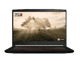 [Dim-GF63] LAPTOP PARA GAMING MSI CORE I5 9300H 8GB DDR4 512GB SSD GTX 1650 TI MAX-Q GF63 THIN 9SCSR 15.6 PULGADAS
