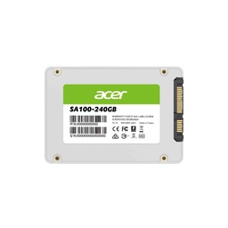 [887184012599-A] Unidad Ssd Acer Sa100 240gb Sata 2.5" 560mb/s (bl.9bwwa.102)