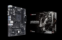 [A520MH] Tarjeta                                                                                                                                                                             Madre Biostar A520mh Ddr4 Hdmi Pcie M.2 Sata 3th Amd Ryzen Am4