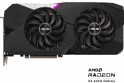 [Dim-DUAL-RX6700XT-12G] Tarjeta  De Video ASUS Radeon Rx 6700 XT 12gb GDDR6 RDNA 2  Axial Tech Fan Design Dual-rx6700xt-12g