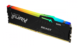 [Dim-KF556C40BBA-16] Memoria                Ram Kingston Fury Beast RGB Ddr5, 5600mhz, 16gb