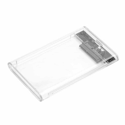 [GCE-U325-01] Enclosure  Disco Duro Getttech 2.5" Transparente Gce-u325-01