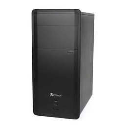 [GG1802] Gabinete  Getttech Gg-1802 Atx Fuente 500w, 1 Vent, 2 Usb 3.0, Negro