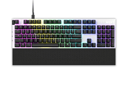 [KB-1FSUS-WR] Teclado                                                                                                                                                                                                                                                                                                                                                                                                                                                                                                                                                                                            Mecanico Nzxt Rgb Switch Red Reposa MuÑecas En Wh Kb-1fsus-wr