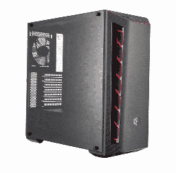 [Dim-MCB-B510L-KANN-S00] GABINETE COOLER MASTER MASTERBOX MB510L TETURA DE FIBRA DE CARBONO CON VENTANA USB3.1