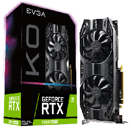 [Dim-28327] TARJETA DE VIDEO EVGA NVIDIA GEFORCE RTX 2080 SUPER KO GAMING 6GB GDDR6 DUAL FANS METAL
